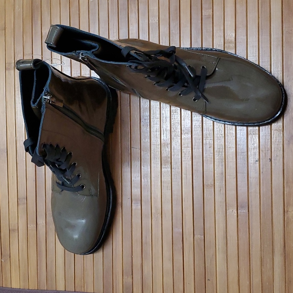 Thursday Boot Company Brown Combat Boots - Picture 6 of 13